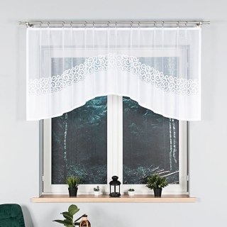 Firanka gotowa żakardowa DANIELA 90x250 cm kolor biały