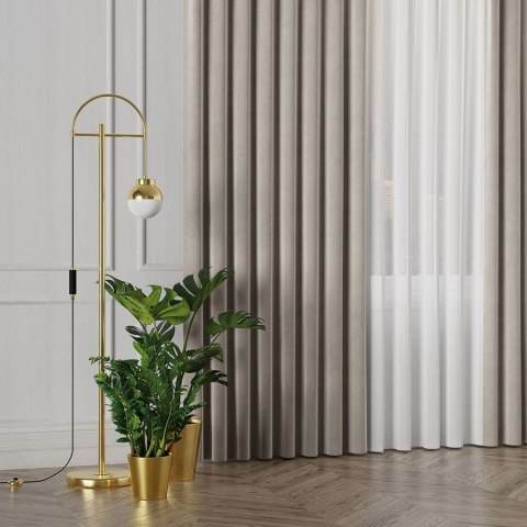 Tkanina dekoracyjna VELVET wysokość 280 cm kolor chłodny beżowy Tkanina dekoracyjna VELVET wysokość 280 cm kolor chłodny beżowy