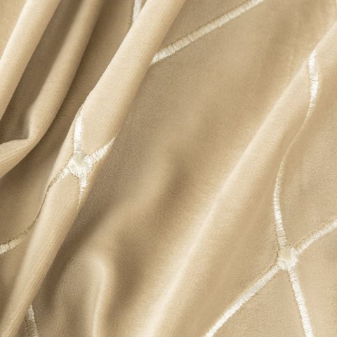 Zasłona gotowa PIERRE CARDIN MARGO 140x250 cm kolor beżowy