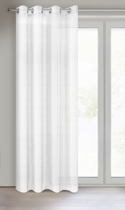 Firanka gotowa REBECCA 140x250 cm kolor biały