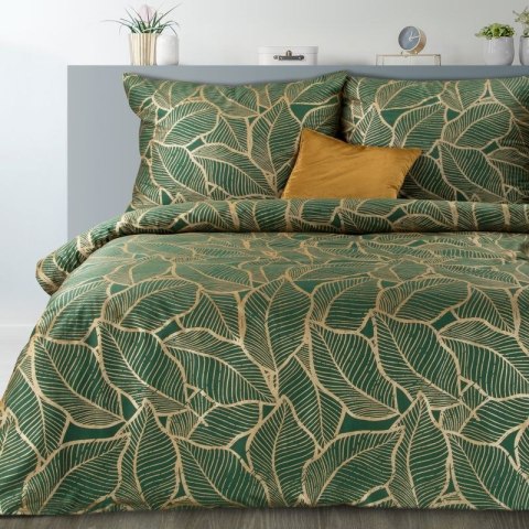 KOMPLET POŚCIELI W PUDEŁKU METALI22 220X200 CM, 2 SZT. 70X80 CM CIEMNOZIELONY KOMPLET POŚCIELI W PUDEŁKU METALI22 220X200 CM, 2 SZT. 70X80 CM CIEMNOZIELONY