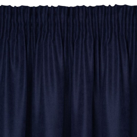 Zasłona gotowa na taśmie ADA 140x270 cm kolor granatowy