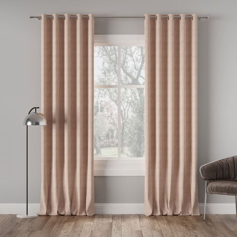 Tkanina dekoracyjna MILAS wysokość 320 cm kolor nude Tkanina dekoracyjna MILAS wysokość 320 cm kolor nude