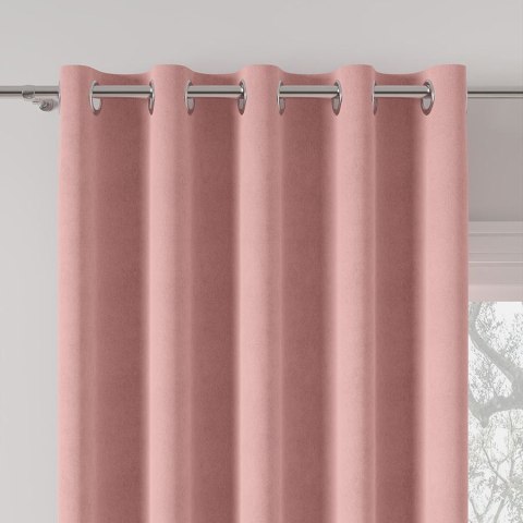 Tkanina dekoracyjna MILAS wysokość 320 cm kolor pudrowy różowy Tkanina dekoracyjna MILAS wysokość 320 cm kolor pudrowy różowy