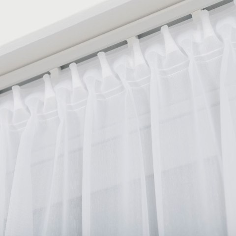 Firanka haftowana 023006 wysokość 280 cm kolor biały Firanka haftowana 023006 wysokość 280 cm kolor biały