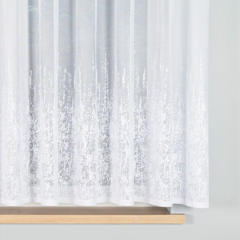 Firanka żakardowa 043233 wysokość 160 cm kolor biały Firanka żakardowa 043233 wysokość 160 cm kolor biały
