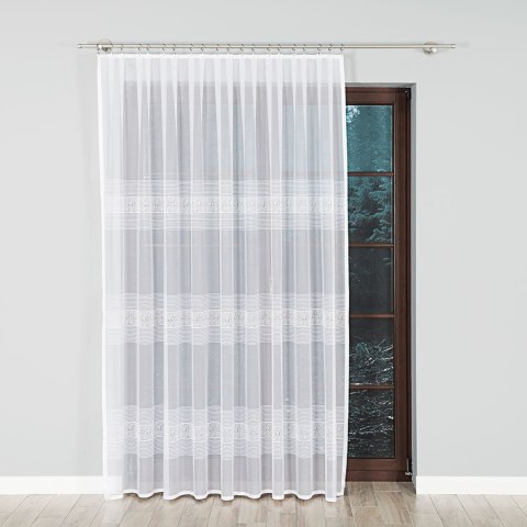 Firanka gotowa żakardowa KLAUDYNA 250x300 cm kolor biały Firanka gotowa żakardowa KLAUDYNA 250x300 cm kolor biały
