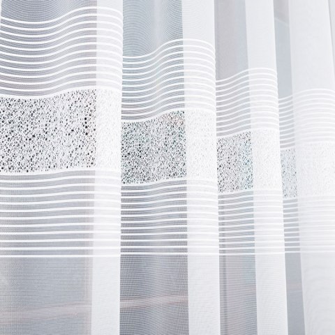 Firanka gotowa żakardowa KLAUDYNA 250x300 cm kolor biały Firanka gotowa żakardowa KLAUDYNA 250x300 cm kolor biały