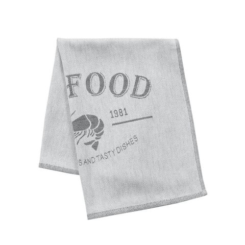 Ścierka kuchenna SEAFOOD 50x70 cm kolor szary Ścierka kuchenna SEAFOOD 50x70 cm kolor szary