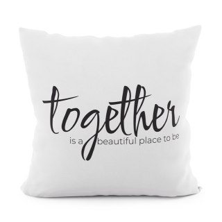 TOGETHER Poszewka dekoracyjna VELVET, 40x40cm, kolor 001 PWA005/POP/001/040040/1