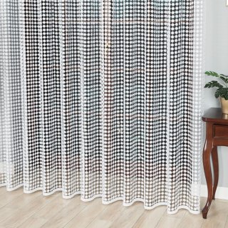 Tkanina gipiurowa na firanę i obrus 061789 wysokość 280 cm kolor biały
