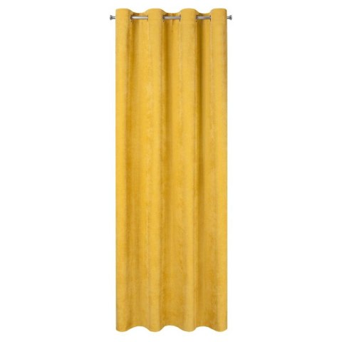 Zasłona gotowa JULIE 140x250 cm kolor musztardowy