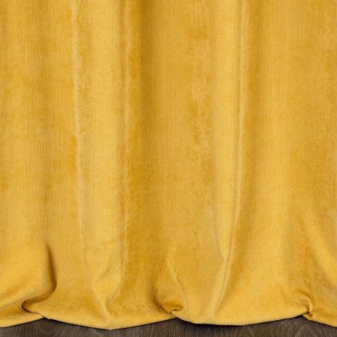 Zasłona gotowa JULIE 140x250 cm kolor musztardowy