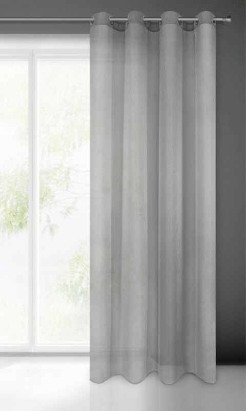 Firanka gotowa REBECCA 140x250 cm kolor stalowy Firanka gotowa REBECCA 140x250 cm kolor stalowy