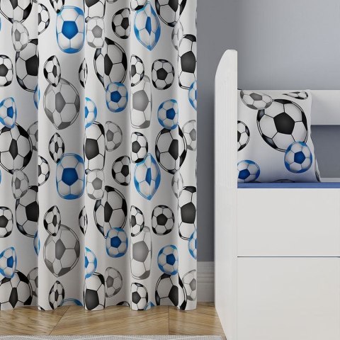 FUTBOL Tkanina dekoracyjna OXFORD, 140cm, kolor 001 niebieski D00051/OXF/001/140000/1