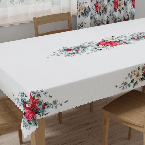 GWIAZDA BETLEJEMSKA Obrus wodoodporny, 140x260cm, kolor 001 czerwono-zielony PBN010/KSP/C01/140260/1 GWIAZDA BETLEJEMSKA Obrus wodoodporny, 140x260cm, kolor 001 czerwono-zielony PBN010/KSP/C01/140260/1