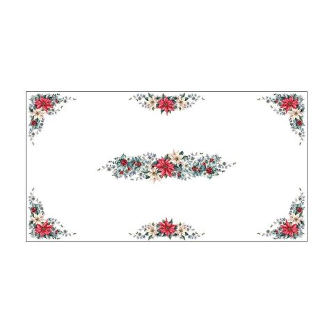 GWIAZDA BETLEJEMSKA Obrus wodoodporny, 140x260cm, kolor 001 czerwono-zielony PBN010/KSP/C01/140260/1 GWIAZDA BETLEJEMSKA Obrus wodoodporny, 140x260cm, kolor 001 czerwono-zielony PBN010/KSP/C01/140260/1