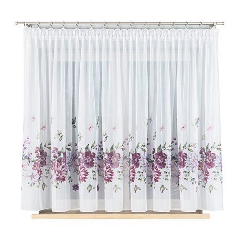DALIA Firanka z ołowianką WOAL PREMIUM, wysokość 157cm, kolor 001 D00074/WOP/001/000157/1