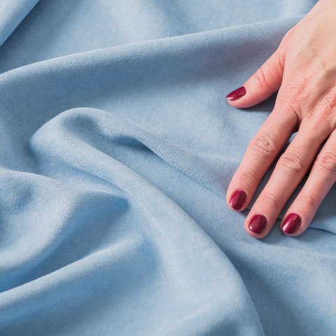 Tkanina dekoracyjna MILAS wysokość 290 cm kolor baby blue Tkanina dekoracyjna MILAS wysokość 290 cm kolor baby blue