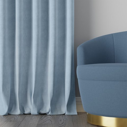 Tkanina dekoracyjna MILAS wysokość 290 cm kolor baby blue Tkanina dekoracyjna MILAS wysokość 290 cm kolor baby blue