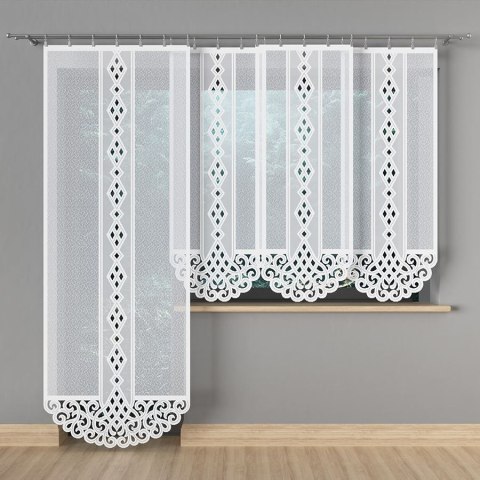 WIOLA Panel żakardowy gotowy, szerokość 90 x wysokość 250cm, kolor 001 biały WIOLA0/000/001/250090/1 WIOLA Panel żakardowy gotowy, szerokość 90 x wysokość 250cm, kolor 001 biały WIOLA0/000/001/250090/1