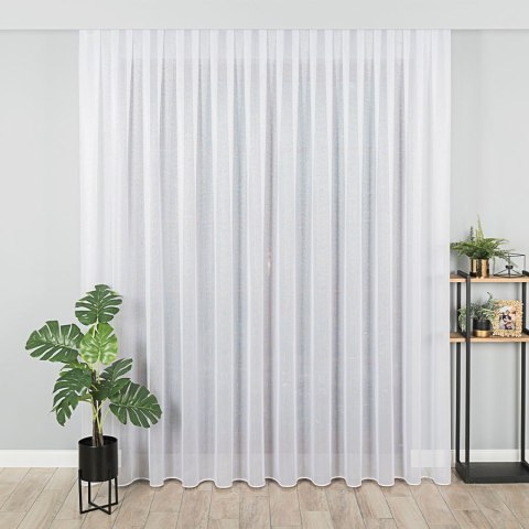 Firanka fantazyjna z ołowianką, wysokość 250cm, kolor 001 biały z błyskiem 000639/OLO/001/000250/1 Firanka fantazyjna z ołowianką, wysokość 250cm, kolor 001 biały z błyskiem 000639/OLO/001/000250/1