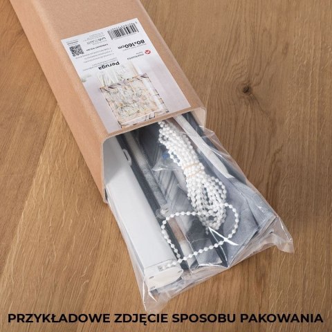 Milas, roleta rzymska, szerokość 140 cm x wysokość 170cm, kolor 792 chłodny szary MILAS0/RZY/792/140170/1