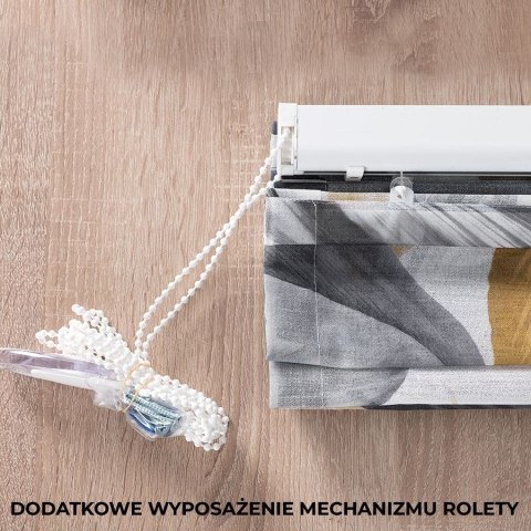 Milas, roleta rzymska, szerokość 140 cm x wysokość 170cm, kolor 792 chłodny szary MILAS0/RZY/792/140170/1