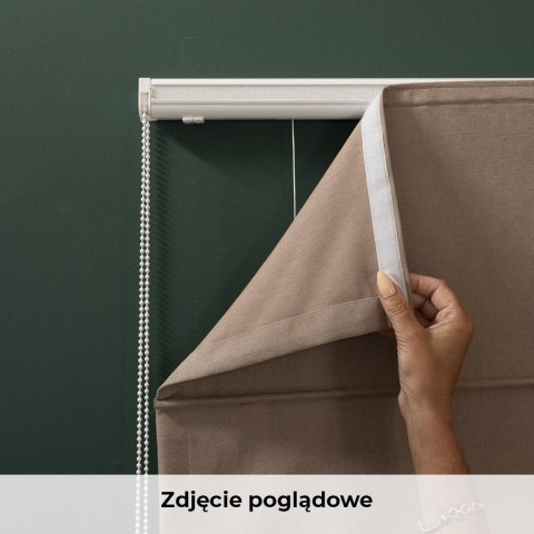 Milas, roleta rzymska, szerokość 180 cm x wysokość 170cm, kolor 042 ciepły beż MILAS0/RZY/042/180170/1