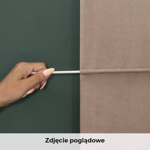 Milas, roleta rzymska, szerokość 180 cm x wysokość 170cm, kolor 042 ciepły beż MILAS0/RZY/042/180170/1
