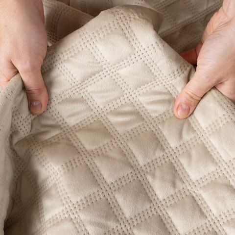 VELVI Narzuta dekoracyjna, rozmiar 170x210cm, kolor 003 jasny beżowy VELVI0/NAP/003/170210/1 VELVI Narzuta dekoracyjna, rozmiar 170x210cm, kolor 003 jasny beżowy VELVI0/NAP/003/170210/1
