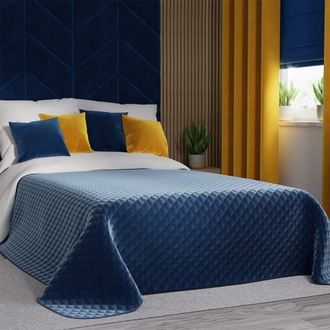 VELVI Narzuta dekoracyjna, rozmiar 170x210cm, kolor 011 granatowy VELVI0/NAP/011/170210/1 VELVI Narzuta dekoracyjna, rozmiar 170x210cm, kolor 011 granatowy VELVI0/NAP/011/170210/1