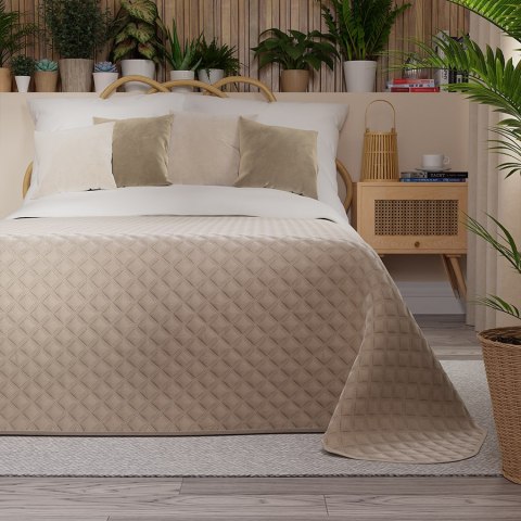 VELVI Narzuta dekoracyjna, rozmiar 170x210cm, kolor 015 ciemny kremowy VELVI0/NAP/015/170210/1 VELVI Narzuta dekoracyjna, rozmiar 170x210cm, kolor 015 ciemny kremowy VELVI0/NAP/015/170210/1
