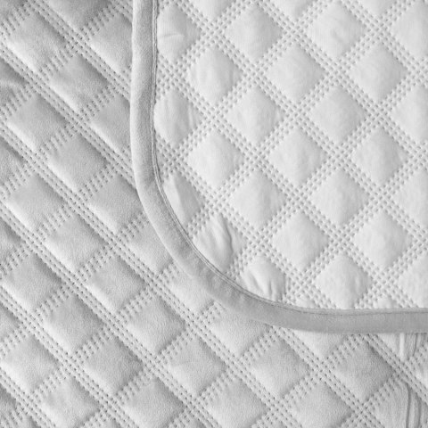 VELVI Narzuta dekoracyjna, rozmiar 170x210cm, kolor 021 pastelowy szary VELVI0/NAP/021/170210/1 VELVI Narzuta dekoracyjna, rozmiar 170x210cm, kolor 021 pastelowy szary VELVI0/NAP/021/170210/1