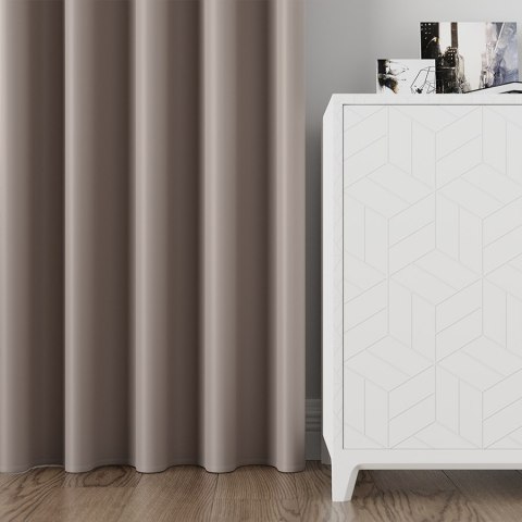 DONA Tkanina dekoracyjna typu blackout, wysokość 280cm, kolor 212 ciemny chłodny beżowy TD0015/TDP/212/000280/1 DONA Tkanina dekoracyjna typu blackout, wysokość 280cm, kolor 212 ciemny chłodny beżowy TD0015/TDP/212/000280/1