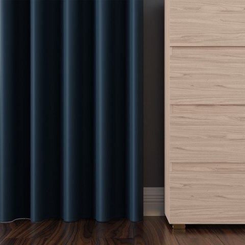 DONA Tkanina dekoracyjna typu blackout, wysokość 280cm, kolor 229 granatowy TD0015/TDP/229/000280/1 DONA Tkanina dekoracyjna typu blackout, wysokość 280cm, kolor 229 granatowy TD0015/TDP/229/000280/1