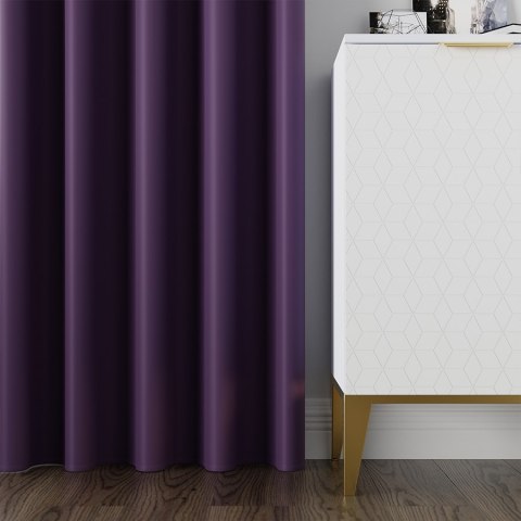 DONA Tkanina dekoracyjna typu blackout, wysokość 280cm, kolor 683 fioletowy TD0015/TDP/683/000280/1 DONA Tkanina dekoracyjna typu blackout, wysokość 280cm, kolor 683 fioletowy TD0015/TDP/683/000280/1