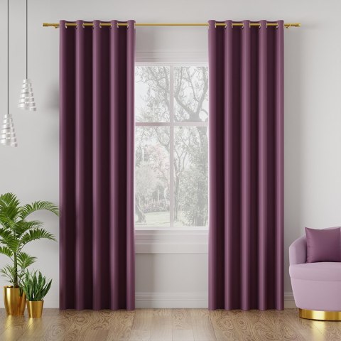 DONA Tkanina dekoracyjna typu blackout, wysokość 280cm, kolor 821 jagodowy TD0015/TDP/821/000280/1 DONA Tkanina dekoracyjna typu blackout, wysokość 280cm, kolor 821 jagodowy TD0015/TDP/821/000280/1