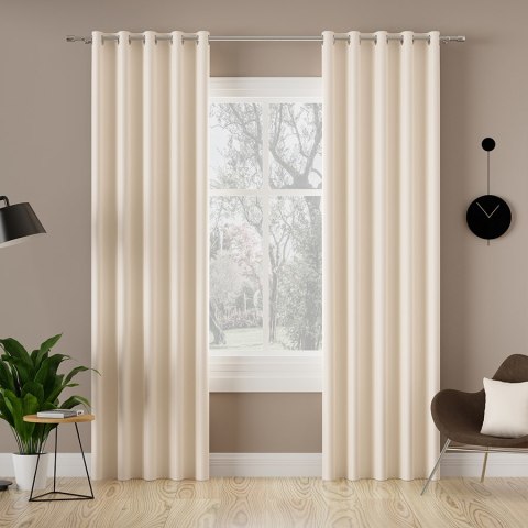 DONA Tkanina dekoracyjna typu blackout, wysokość 280cm, kolor 830 kremowy TD0015/TDP/830/000280/1 DONA Tkanina dekoracyjna typu blackout, wysokość 280cm, kolor 830 kremowy TD0015/TDP/830/000280/1