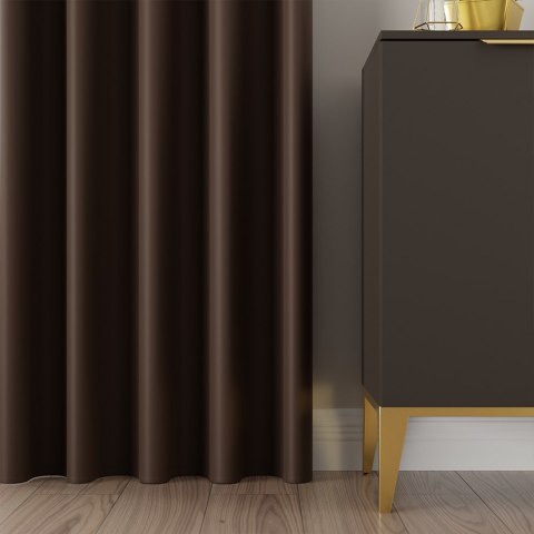 DONA Tkanina dekoracyjna typu blackout, wysokość 280cm, kolor 839 ciemny ciepły brązowy TD0015/TDP/839/000280/1 DONA Tkanina dekoracyjna typu blackout, wysokość 280cm, kolor 839 ciemny ciepły brązowy TD0015/TDP/839/000280/1