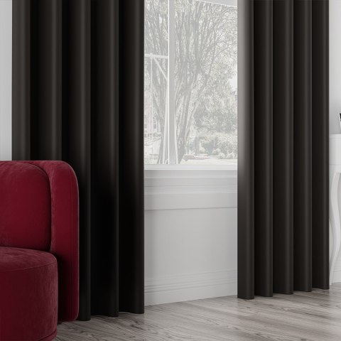 DONA Tkanina dekoracyjna typu blackout, wysokość 280cm, kolor 840 chłodny brązowy TD0015/TDP/840/000280/1 DONA Tkanina dekoracyjna typu blackout, wysokość 280cm, kolor 840 chłodny brązowy TD0015/TDP/840/000280/1