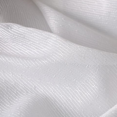 HARIET Firanka z ołowianką, wysokość 300cm, kolor 001 biały 030630/OLO/001/000300/1