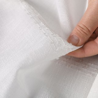 HILDA Firanka z ołowianką, wysokość 300cm, kolor 001 biały 010819/OLO/001/000300/1