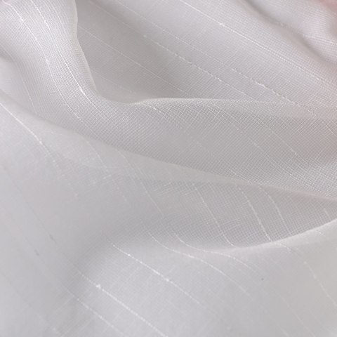 MARGO Firanka z ołowianką, wysokość 300cm, kolor 001 biały 030621/OLO/001/000300/1