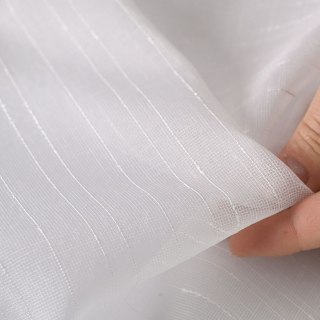 MARGO Firanka z ołowianką, wysokość 300cm, kolor 001 biały 030621/OLO/001/000300/1