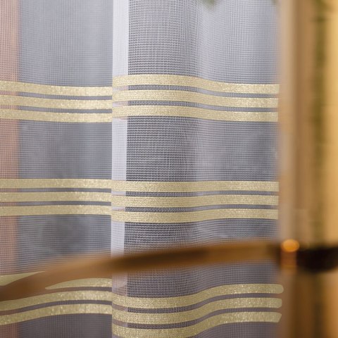 BALBINA Firanka żakardowa gotowa, szerokośc 200 x wysokość 250cm, kolor 004 biały ze złotym lurexem 000325/FBP/004/200250/1 BALBINA Firanka żakardowa gotowa, szerokośc 200 x wysokość 250cm, kolor 004 biały ze złotym lurexem 000325/FBP/004/200250/1