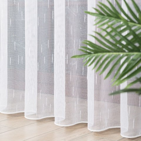 Firanka fantazyjna ze wzorem po całości z ołowianką, wysokość 300cm, kolor 001 biały 001357/OLO/001/000300/1 Firanka fantazyjna ze wzorem po całości z ołowianką, wysokość 300cm, kolor 001 biały 001357/OLO/001/000300/1