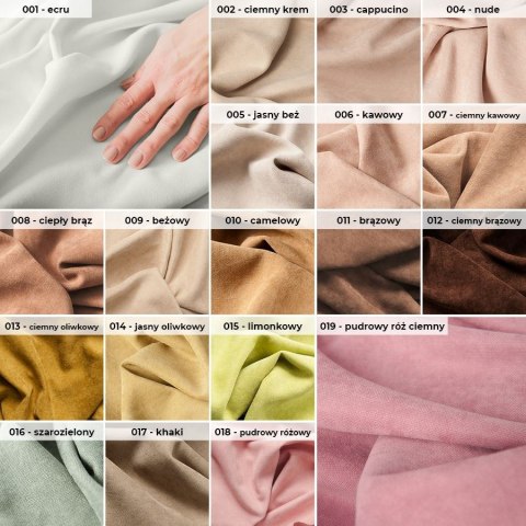 MILAS SOFT Tkanina dekoracyjna, wysokość 300cm, kolor 021 rdzawy MILAS1/000/021/000300/1 MILAS SOFT Tkanina dekoracyjna, wysokość 300cm, kolor 021 rdzawy MILAS1/000/021/000300/1