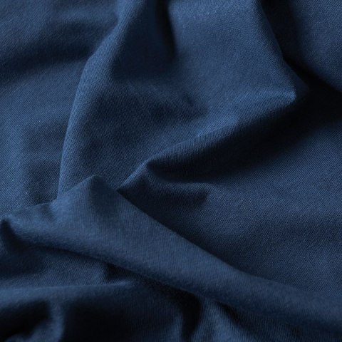 Prześcieradło jersey z gumką 120x200 cm kolor granatowy Prześcieradło jersey z gumką 120x200 cm kolor granatowy