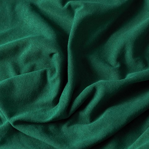 Prześcieradło jersey z gumką 180x200 cm kolor ciemny zielony Prześcieradło jersey z gumką 180x200 cm kolor ciemny zielony